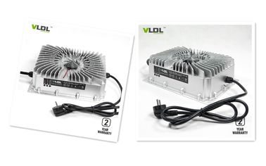Αδιάβροχος φορτιστής μπαταριών 58.8V 48V 25A θαλάσσιος με το περίβλημα αλουμινίου 6.0KG που σφραγίζεται πλήρως